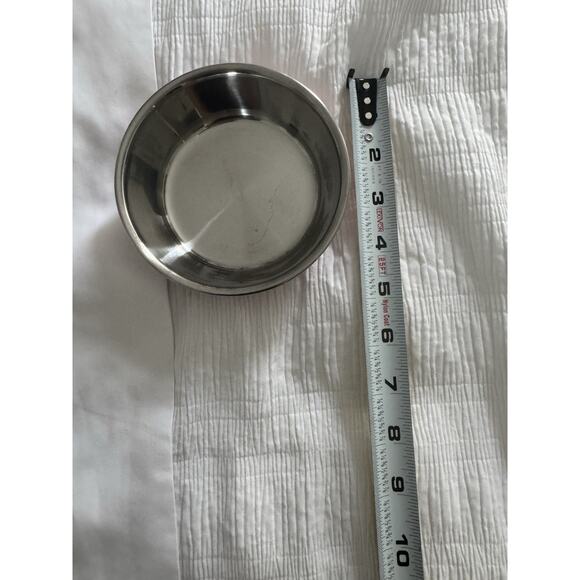 Pink Cat Pet Bowl Dishwasher Safe Silicon Metal Cute Girly - Picture 5 of 6